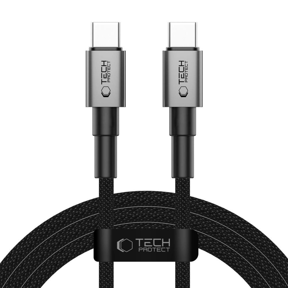 Tech-Protect UltraBoost DNA USB-C PD100W/5A Kabel 200 cm - Grå