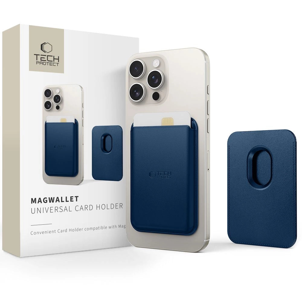 Tech-Protect MagWallet Magsafe Case - Blå