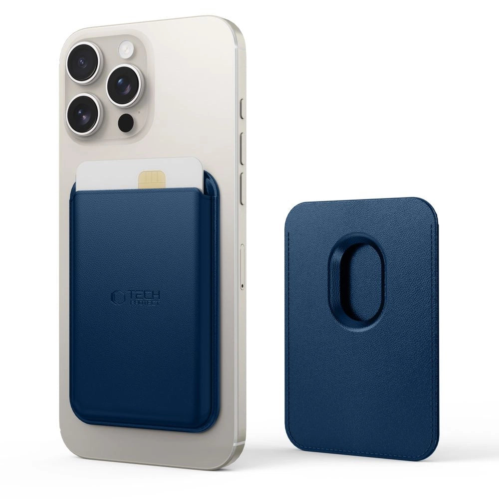 Tech-Protect MagWallet Magsafe Case - Blå