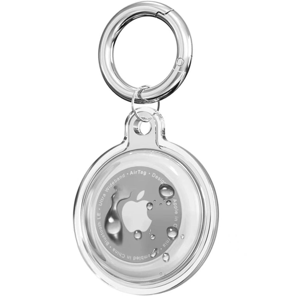 Tech-Protect Icon 4-pack Case til Apple AirTag - gennemsigtigt