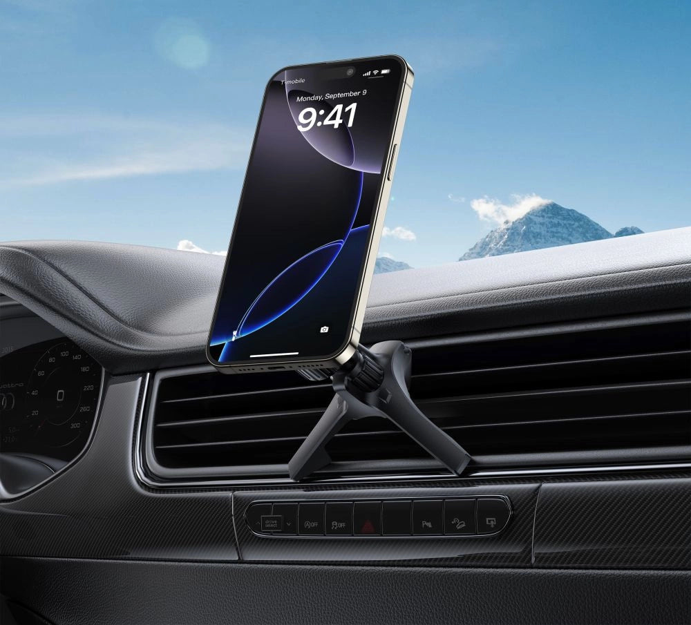 Tech-Protect N53 billuftventilholder med MagSafe-ringe - sort