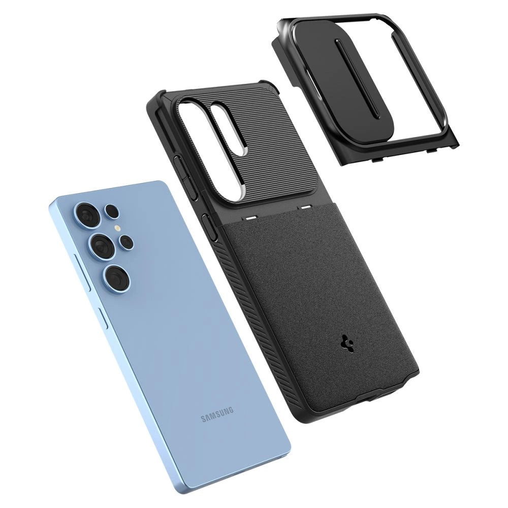 Spigen Optik Armor Case for Samsung Galaxy S25 Ultra - Black