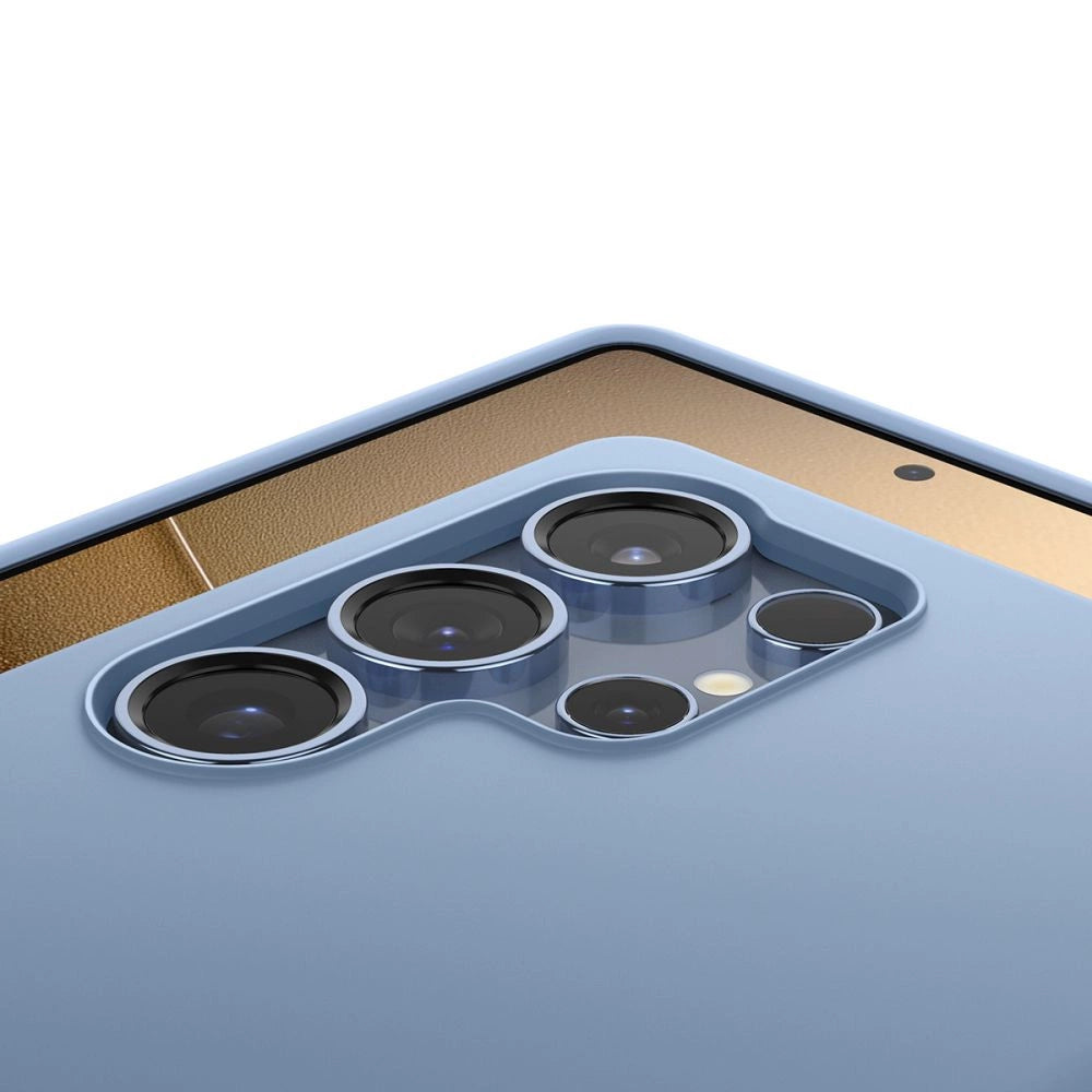 Spigen Silicone Fit Mag Case for Samsung Galaxy S25 Ultra - Blue