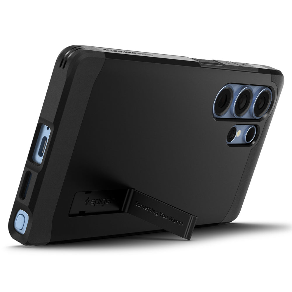 Spigen Tough Armor MagSafe Case for Samsung Galaxy S25 Ultra - Black