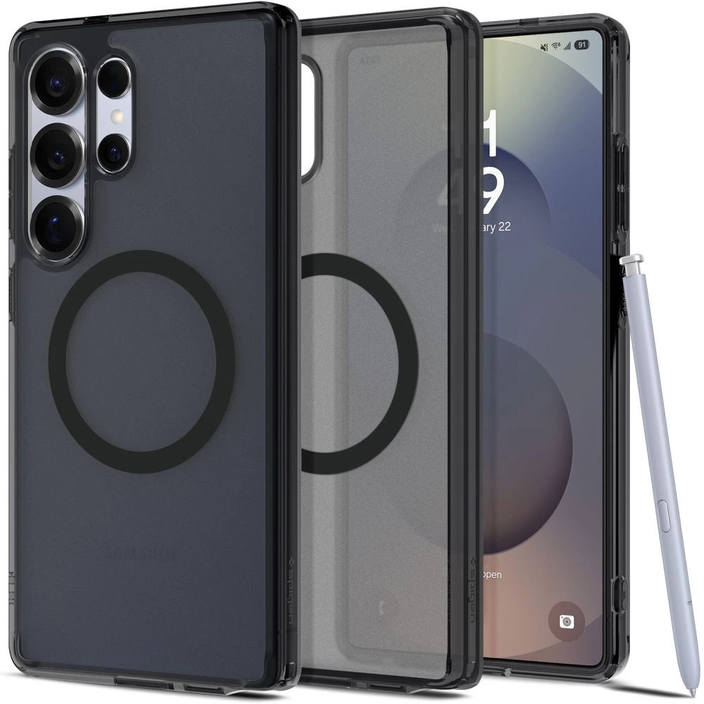 Spigen Ultra Hybrid Mag Case for Samsung Galaxy S25 Ultra - Black