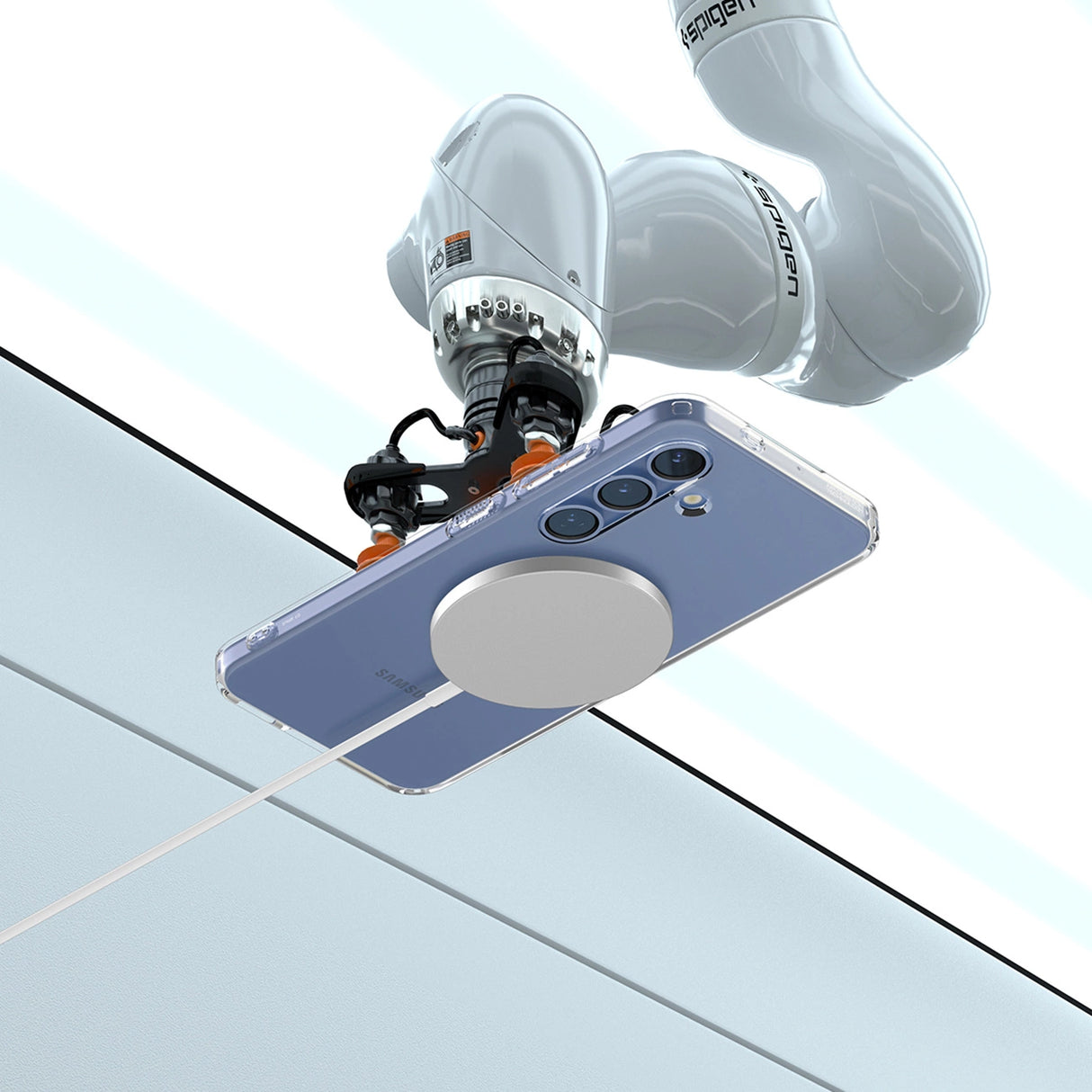 Spigen Liquid Crystal Case for Samsung Galaxy S25+ - Transparent