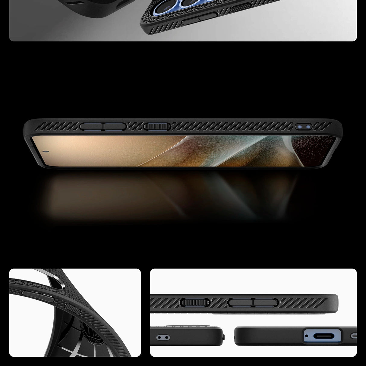 Spigen Liquid Air Case for Samsung Galaxy S25 - Matte Black