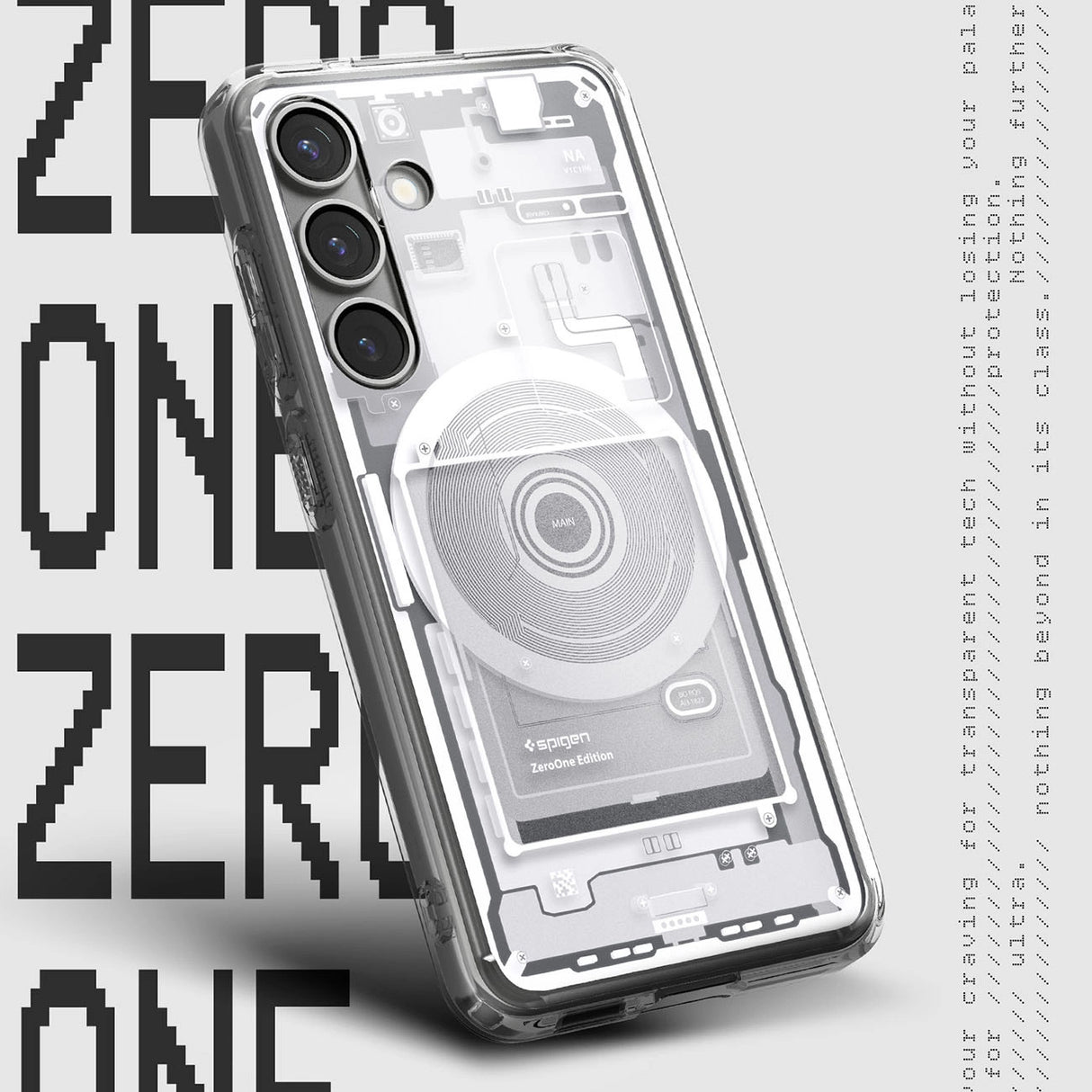 Spigen Ultra Hybrid Mag Case for Samsung Galaxy S25 Zero One - White