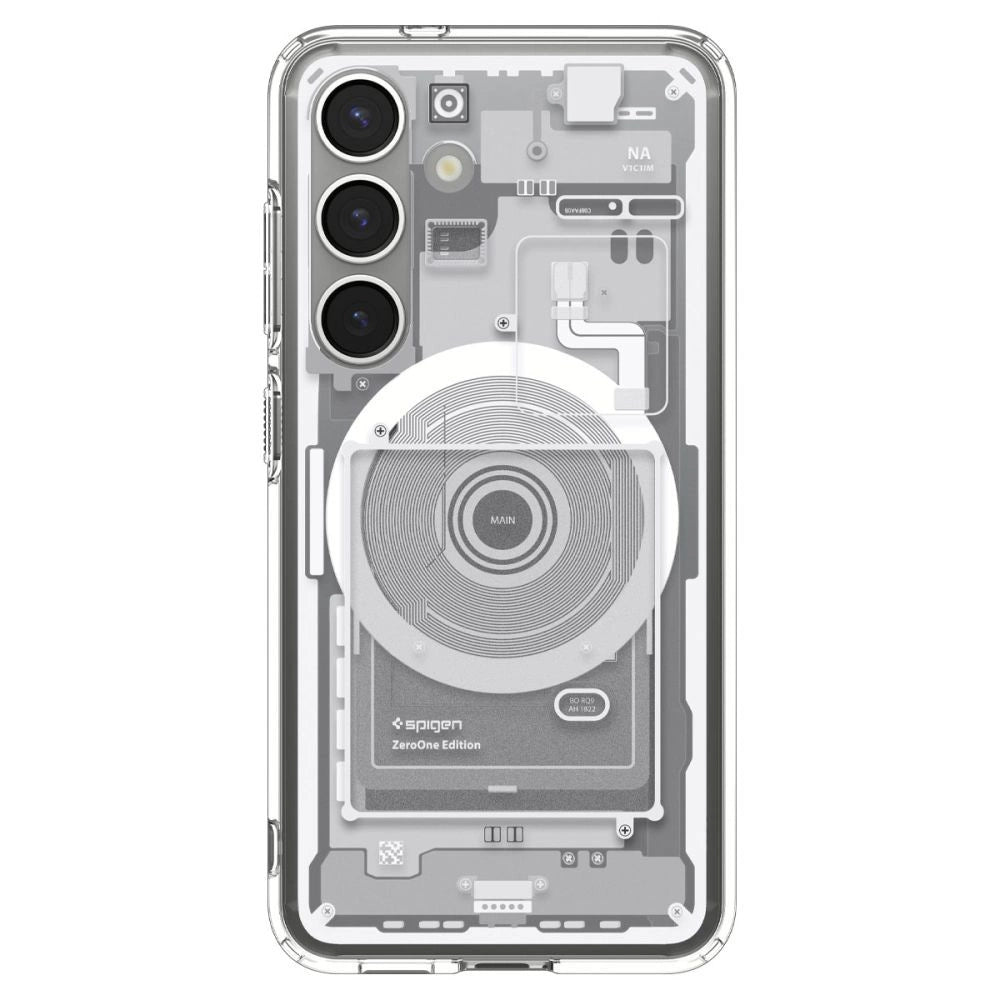 Spigen Ultra Hybrid Mag Case for Samsung Galaxy S25 Zero One - White