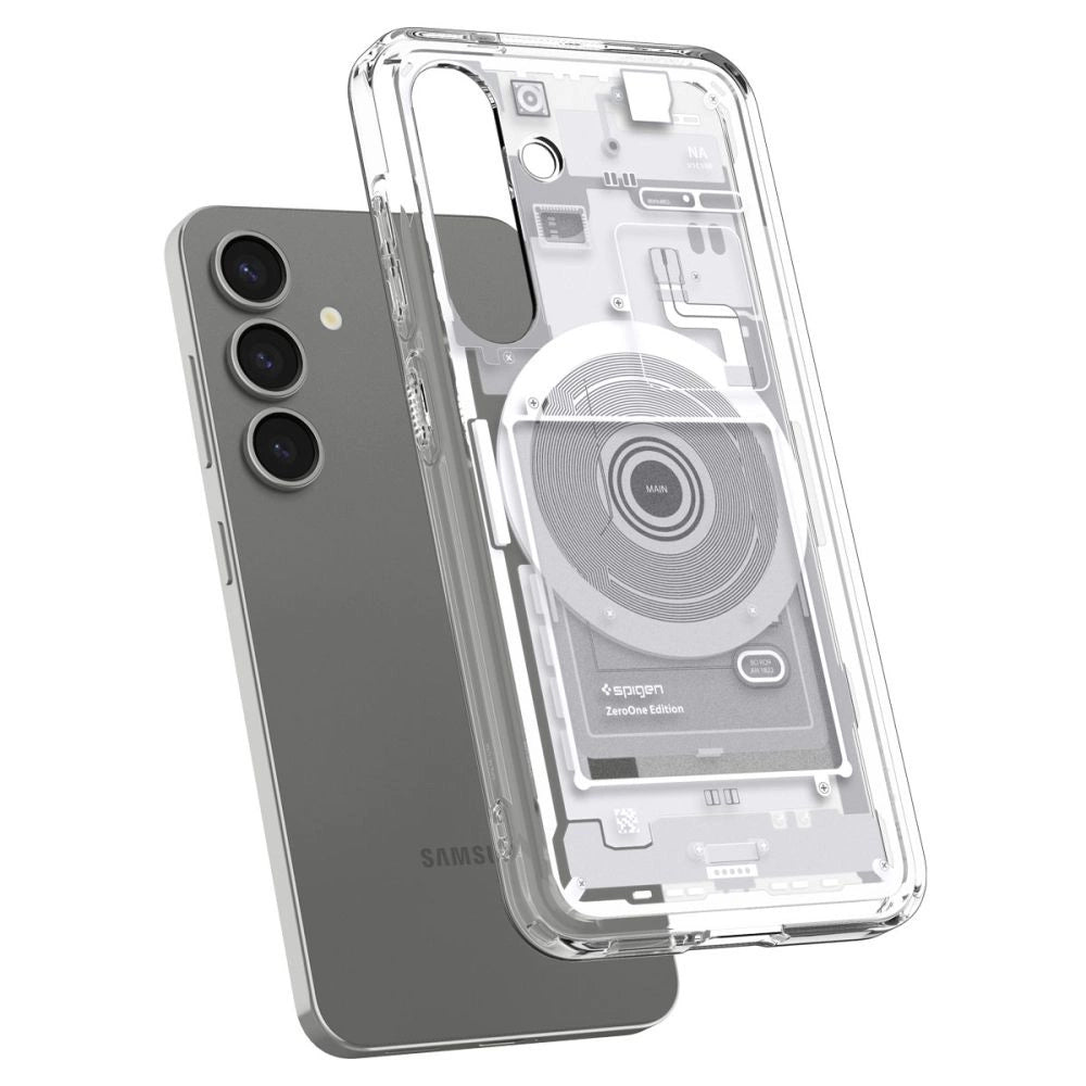 Spigen Ultra Hybrid Mag Case for Samsung Galaxy S25 Zero One - White