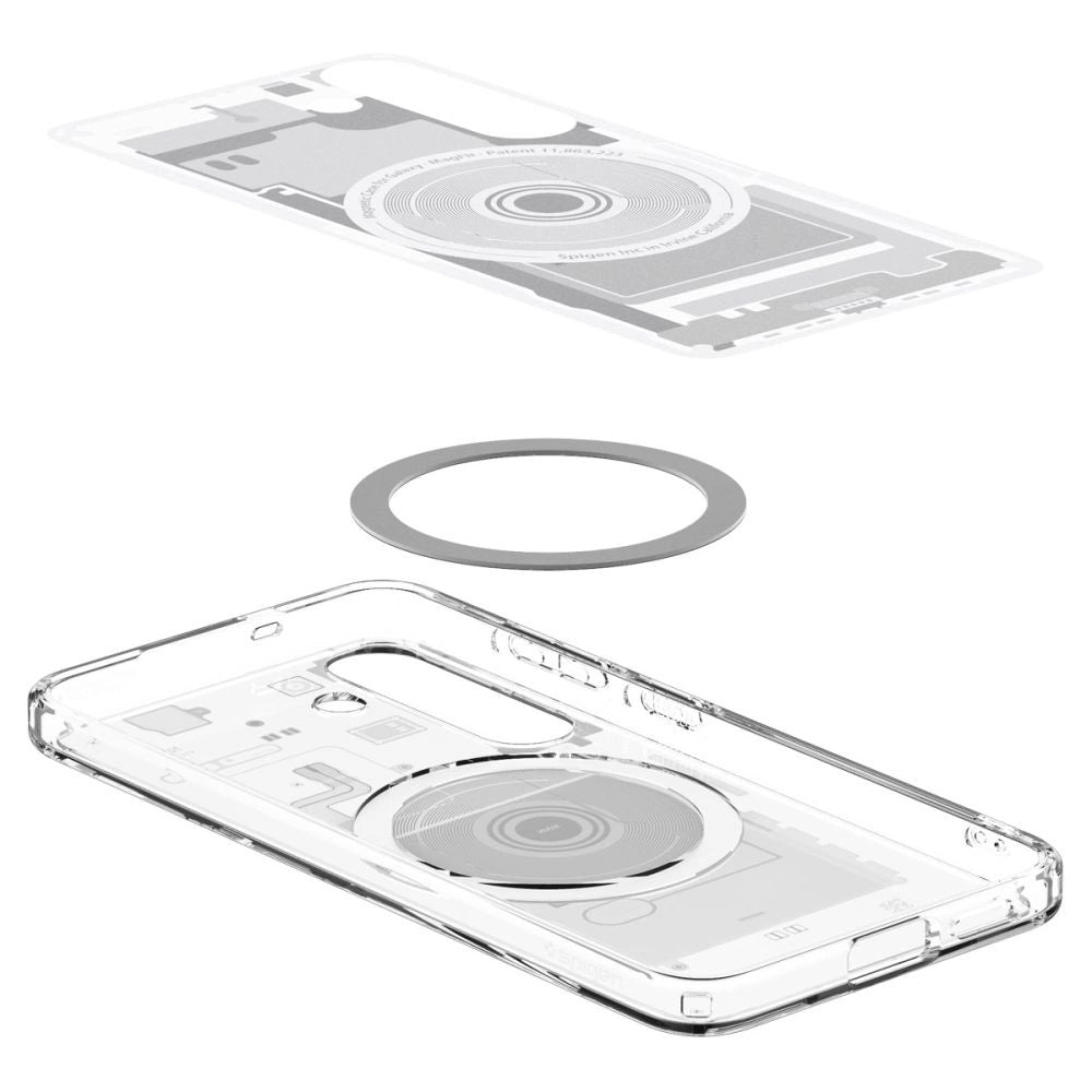 Spigen Ultra Hybrid Mag Case for Samsung Galaxy S25 Zero One - White