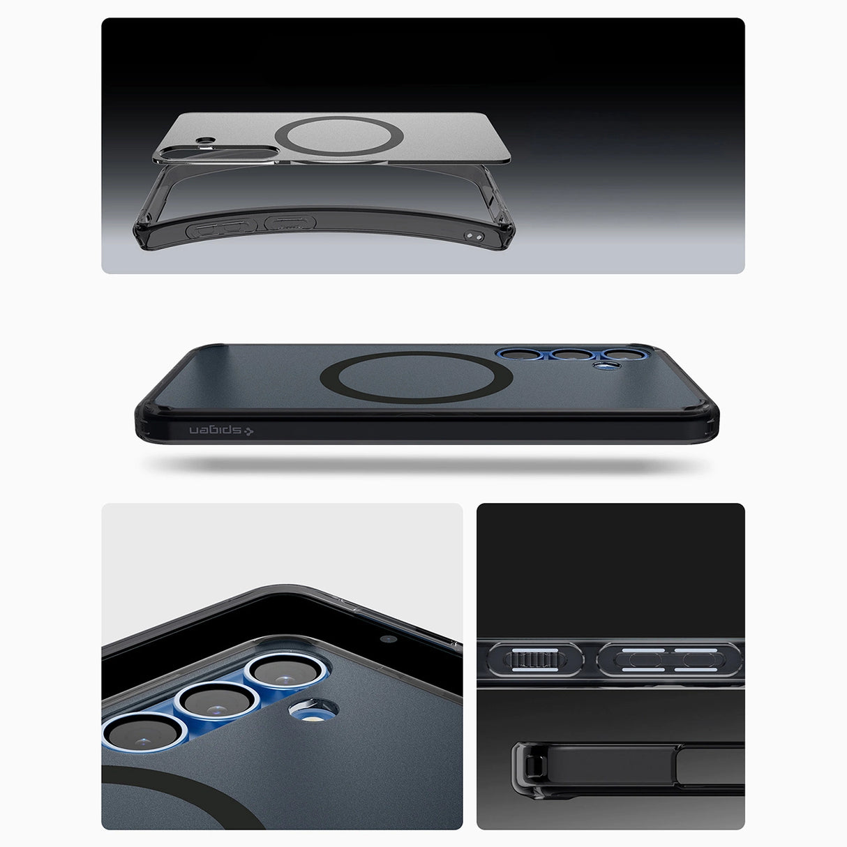 Spigen Ultra Hybrid Mag Case for Samsung Galaxy S25 Zero One - Black