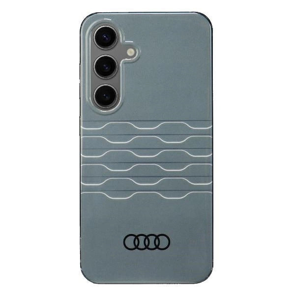 Audi IML Geometric Pattern Case S24 S921 grå/grå hardcase AU-IMLS24-A6/D3-GY