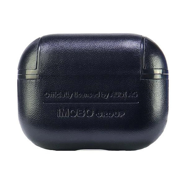 Audi Leather Big Logo AirPods Pro 2 cover sort/sort AU-APP2-GT/D3-BK