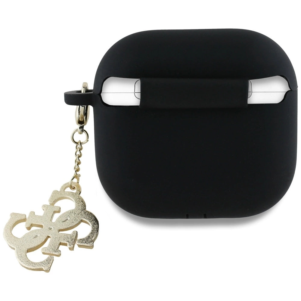 Guess 4G Charm Case til AirPods 4 - sort