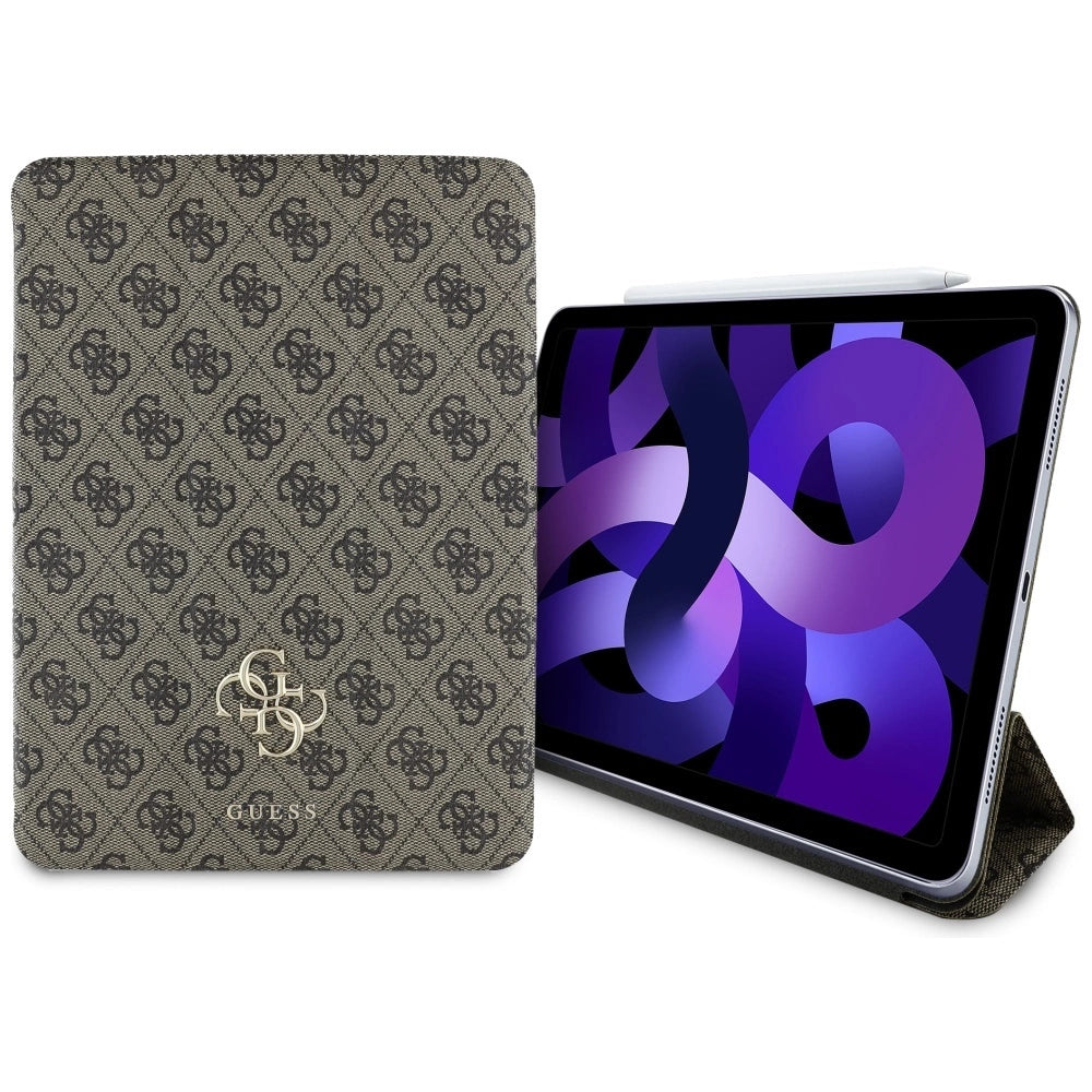 Guess GUFC11RM24PS4SGW iPad Air 11" 2024 brun/brun Magnetisk 4G Stor Logo