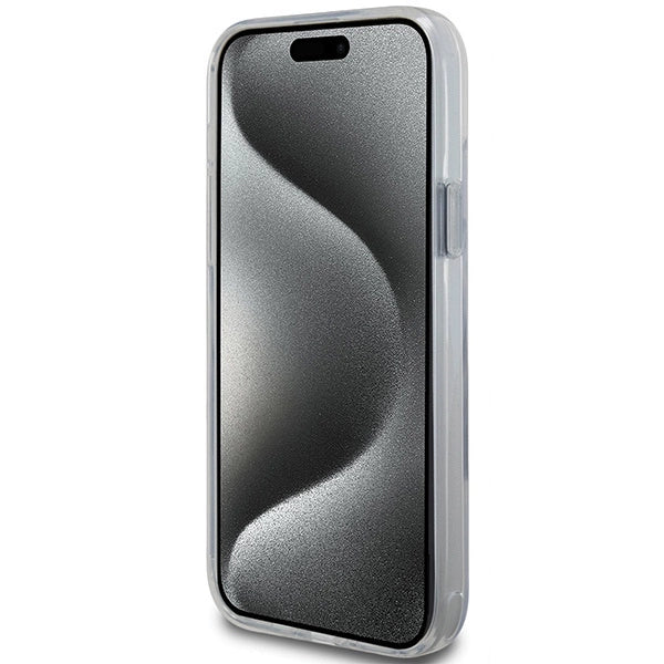 Karl Lagerfeld KLHMP15MHMRSKCH iPhone 15 Plus / 14 Plus 6.7" white/white hardcase Ring Stand Karl&Choupette MagSafe