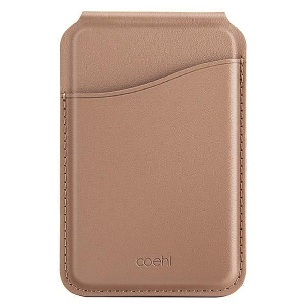 Uniq Coehl Esme Magnetic Wallet med spejl og Stand Beige/Dusty Nude