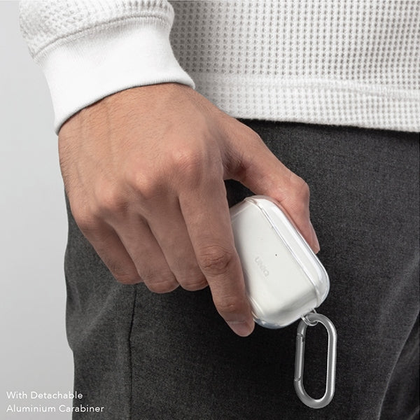 Uniq Glase AirPods Pro-kasse røget/røg