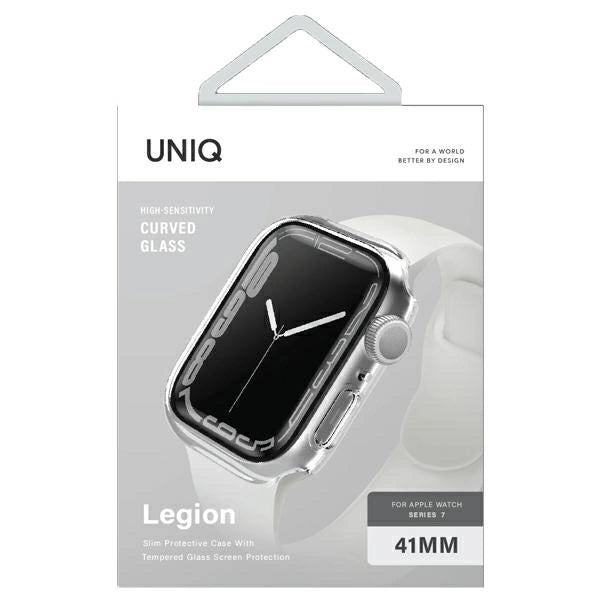 Uniq Legion Case Apple Watch Series 7/8/9 41mm Klar