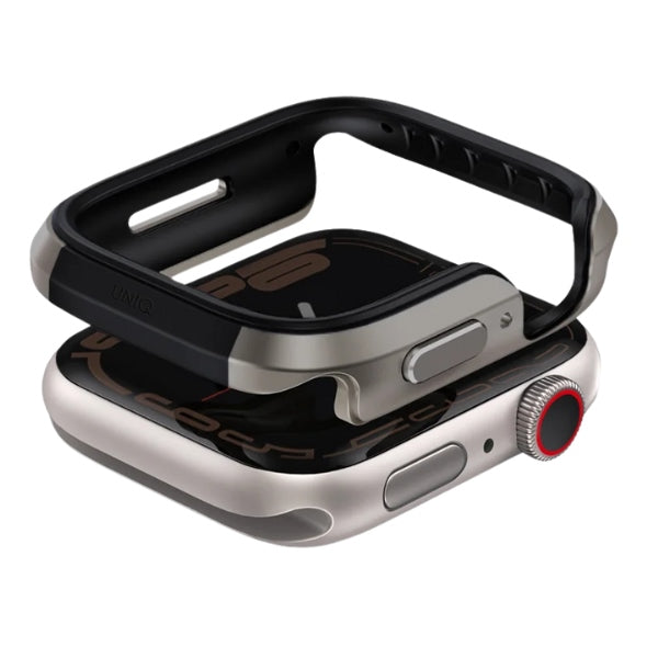 Uniq-kasse Valencia Apple Watch Series 46 mm sølv/titanium sølv