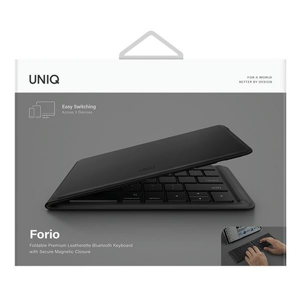 Uniq Forio Foldbare Bluetooth-tastatur sort/midnat sort