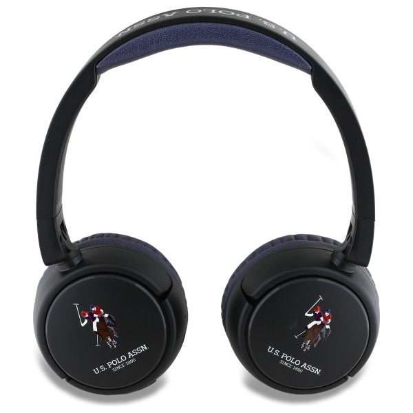 US Polo Bluetooth On-Ear Headphones USHPV6PCOV Navy DH Farve Logo