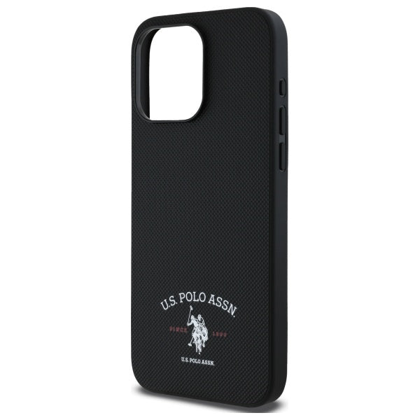 US Polo USHCP15XPARK iPhone 15 Pro Max 6.7" sort/sort Printed DH Logo