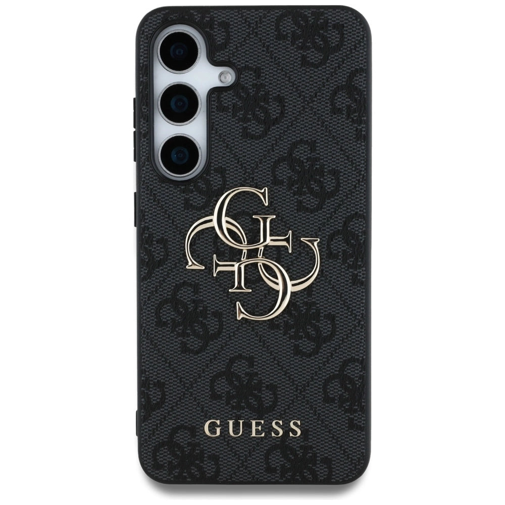 Guess Big 4G Logo Classic Logo Case til Samsung Galaxy S25 sort