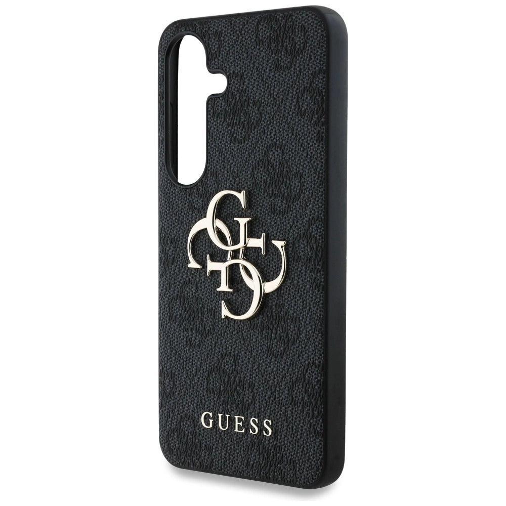 Guess Big 4G Logo Classic Logo Case til Samsung Galaxy S25 sort