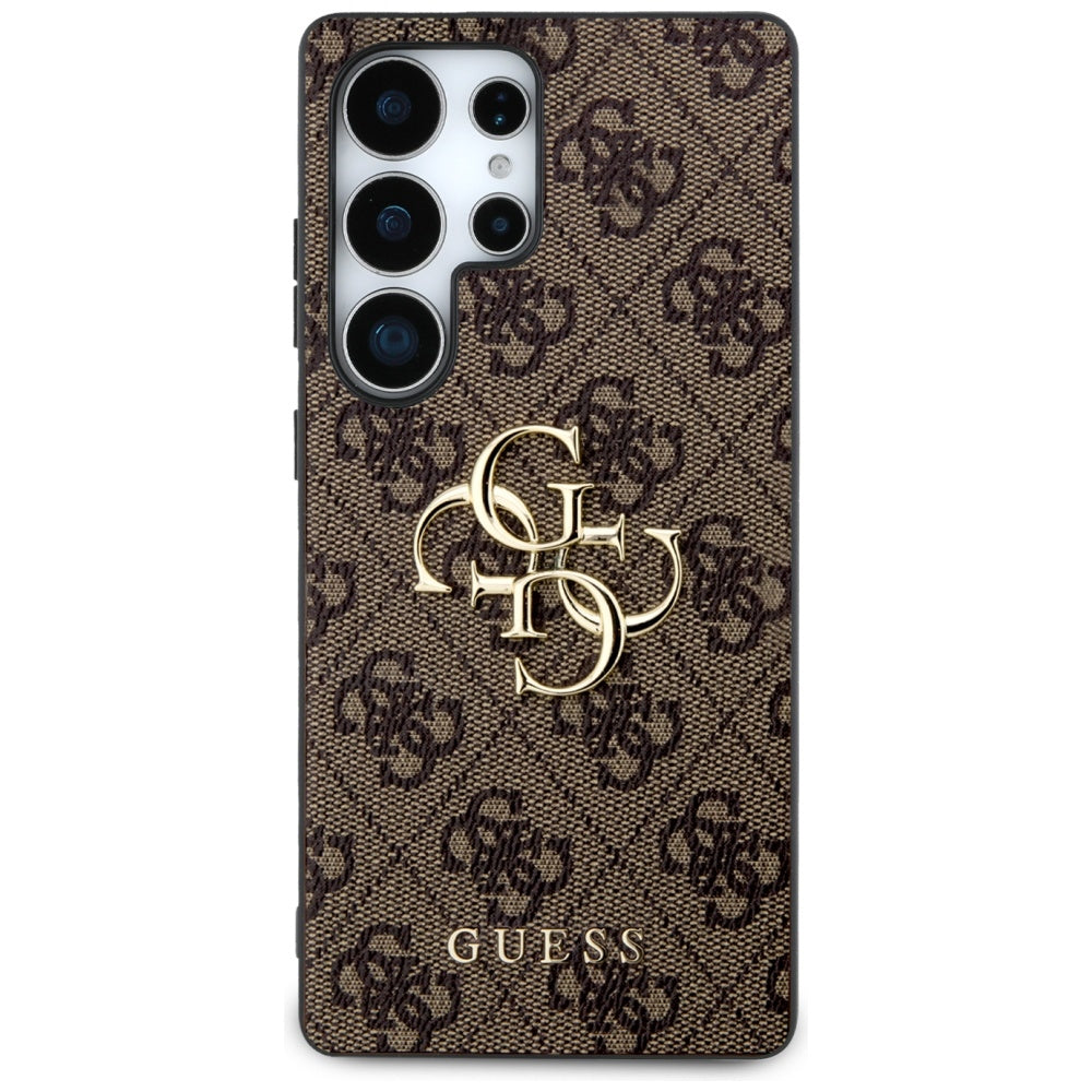 Guess Big 4G Logo Classic Logo Case til Samsung Galaxy S25 Ultra Brown