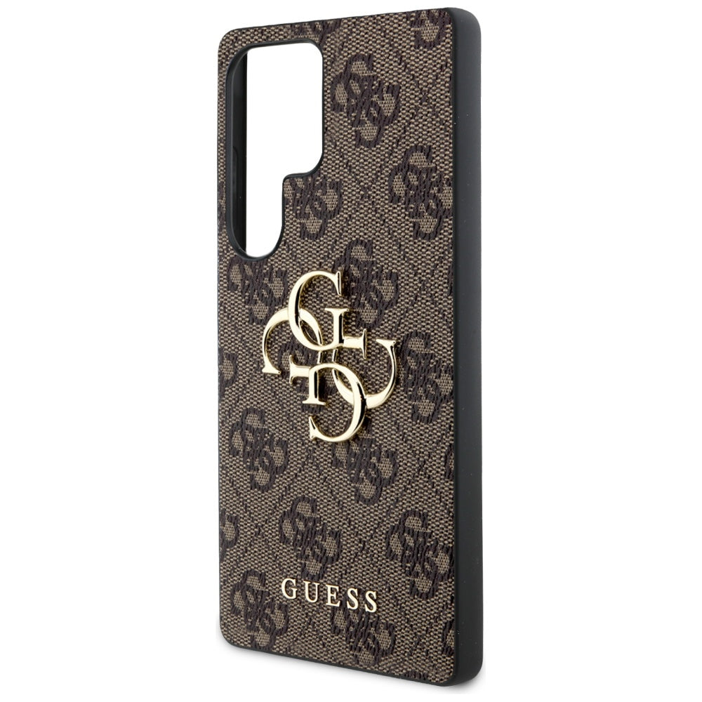 Guess Big 4G Logo Classic Logo Case til Samsung Galaxy S25 Ultra Brown