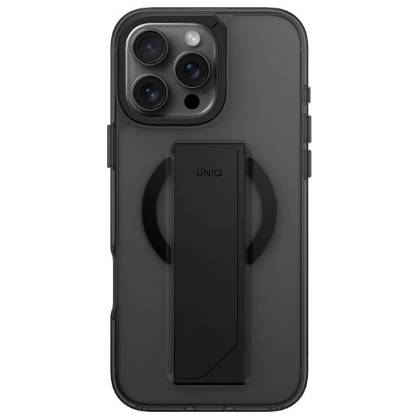 Uniq Heldro Max iPhone 16 Pro Max 6.9" Magclick Opladning case sort/damp røg