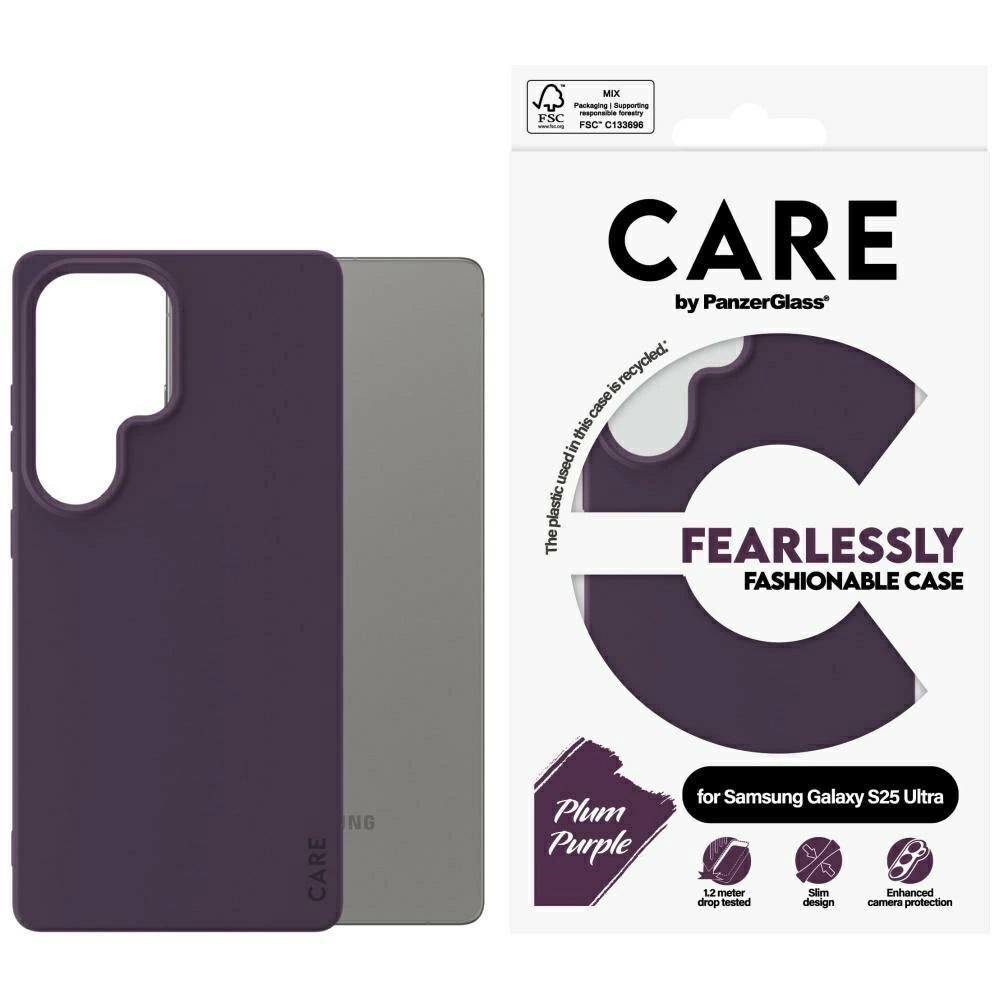 CARE af PanzerGlass Fashion Case til Samsung Galaxy S25 Ultra - Purple