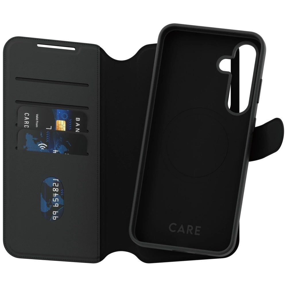CARE af PanzerGlass Feature Tango 2in1 Wallet Case til Samsung Galaxy S25+ - sort