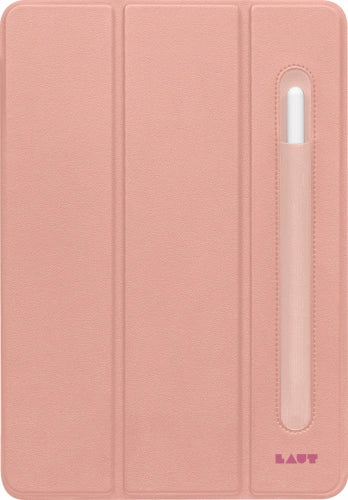 LAUT Huex Folio Case med Apple Pencil Holder til iPad 10.2" 7 / 8 / 9 - Pink