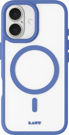 Laut Huex Protect MagSafe fodtøj til iPhone 16 - blå