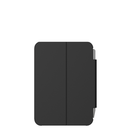 UAG Plyo Folio Case med Apple Pencil Holder til iPad mini 6 / 7 - sort