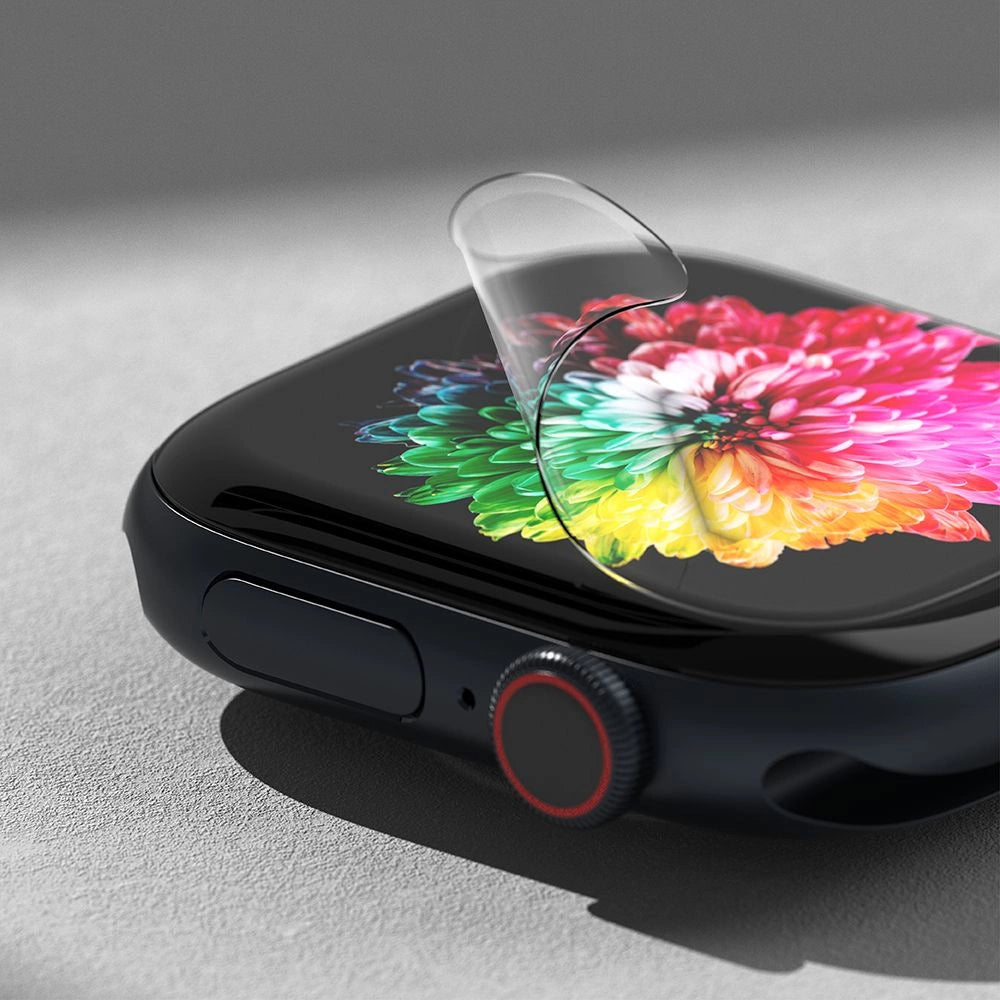 Ringke Dual Easy 3-pack beskyttende folie til Apple Watch 10 42 mm