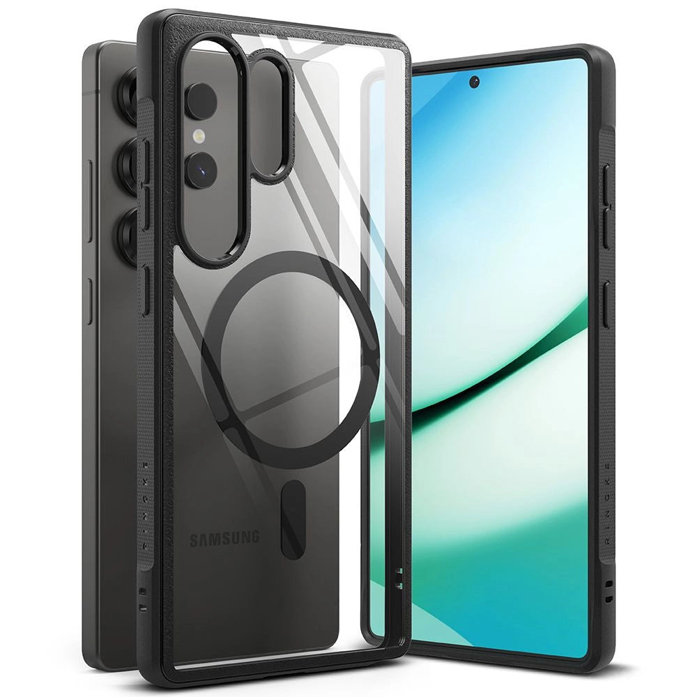 Ringke Fusion Bold MagSafe Case til Samsung Galaxy S25 Ultra - sort