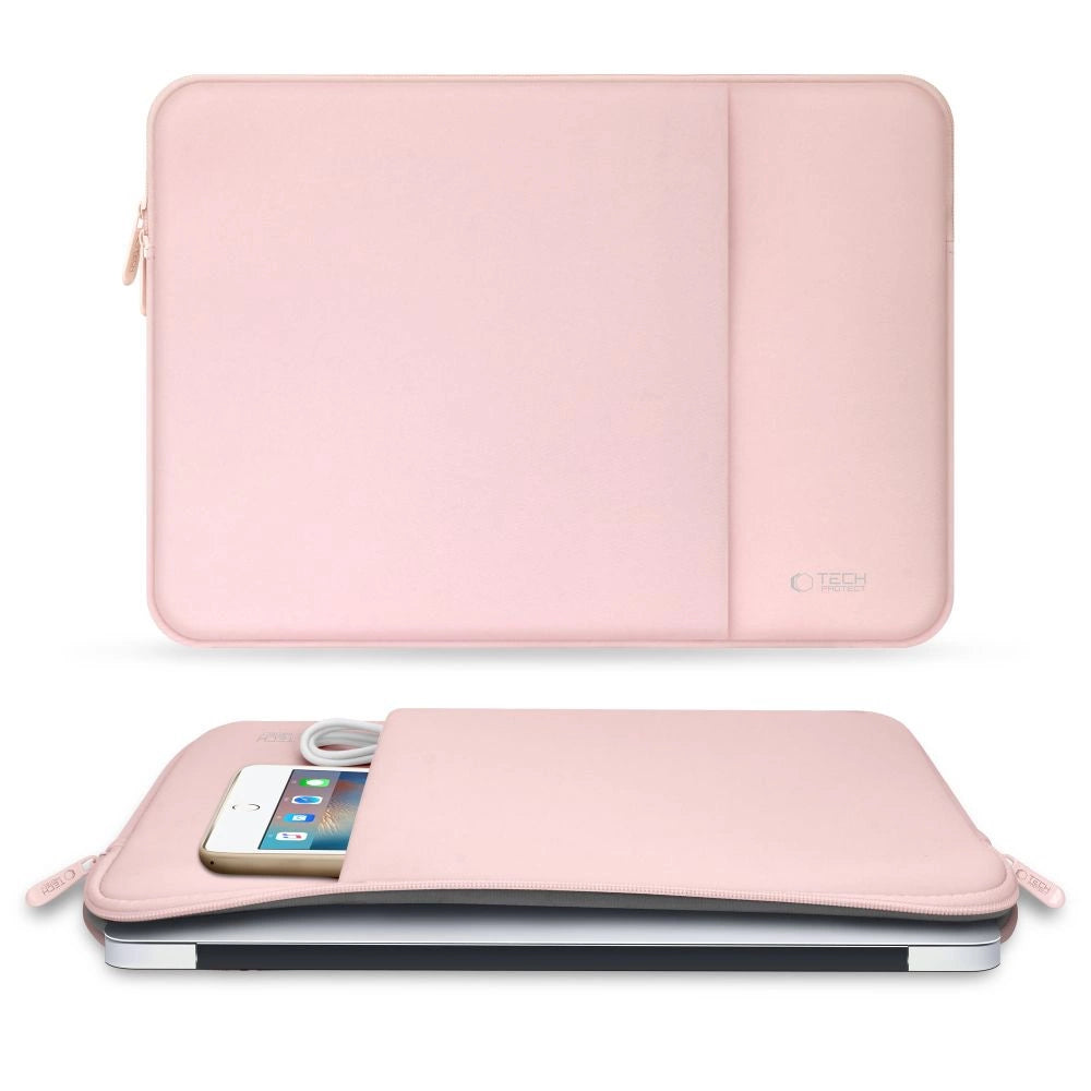 Tech-Protect Neopren Laptop Case 15-16" - Pink