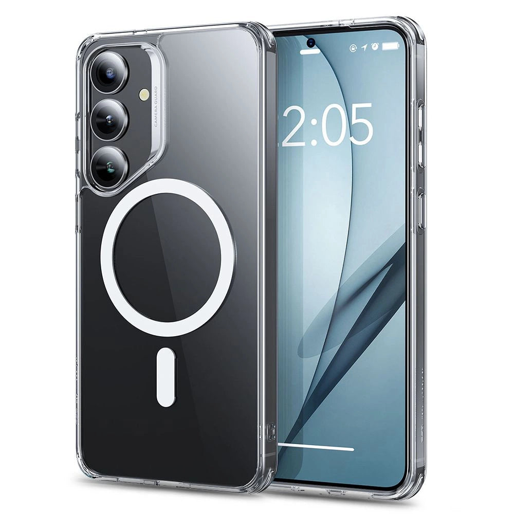 ESR Classic Hybrid Halolock MagSafe Case til Samsung Galaxy S25+ - Gennemsigtig