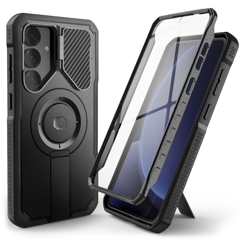 Tech-Protect Kevlar MagSafe+ Case til Samsung Galaxy S25 - sort