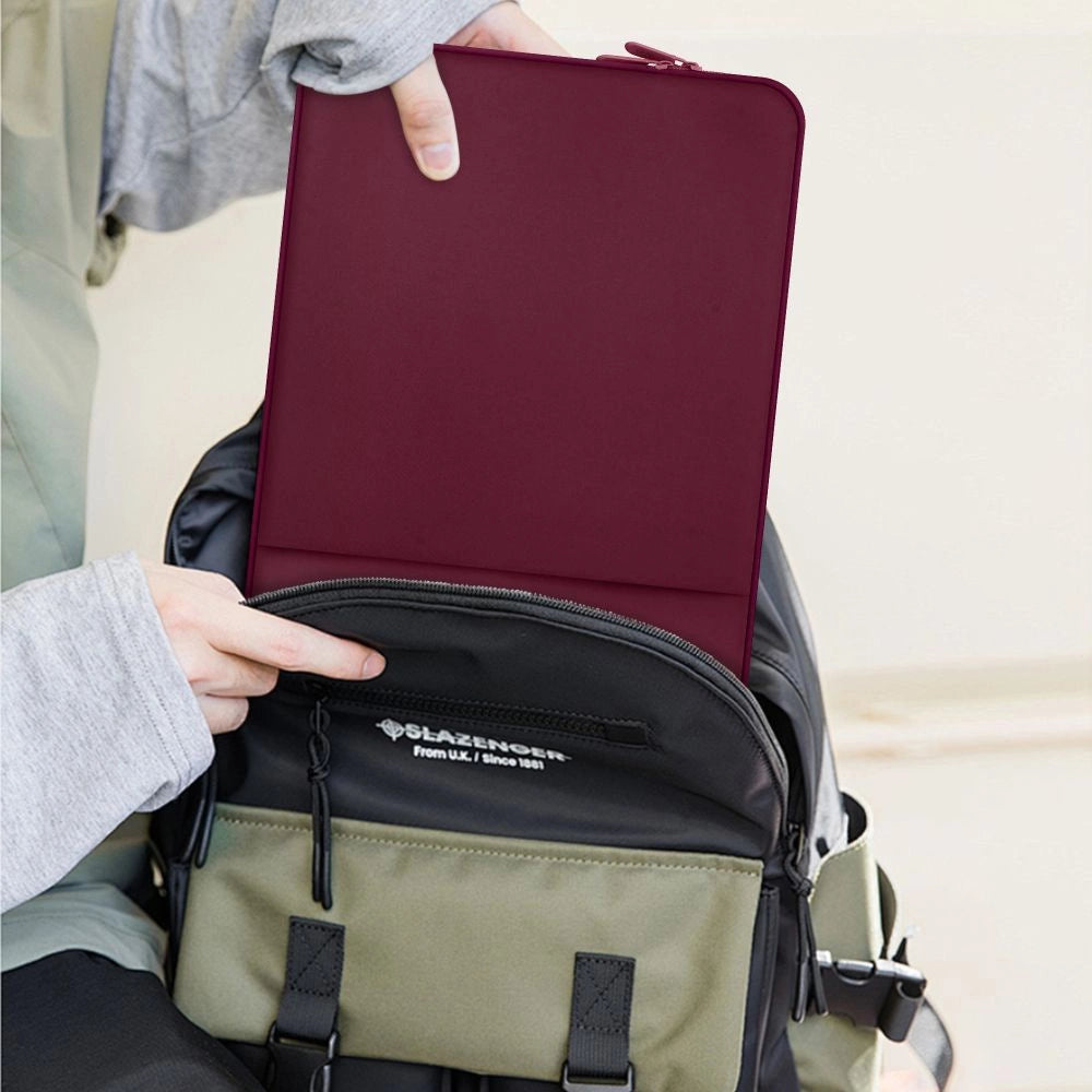 Tech-Protect Neoprene 14" Laptop Case - Burgundy