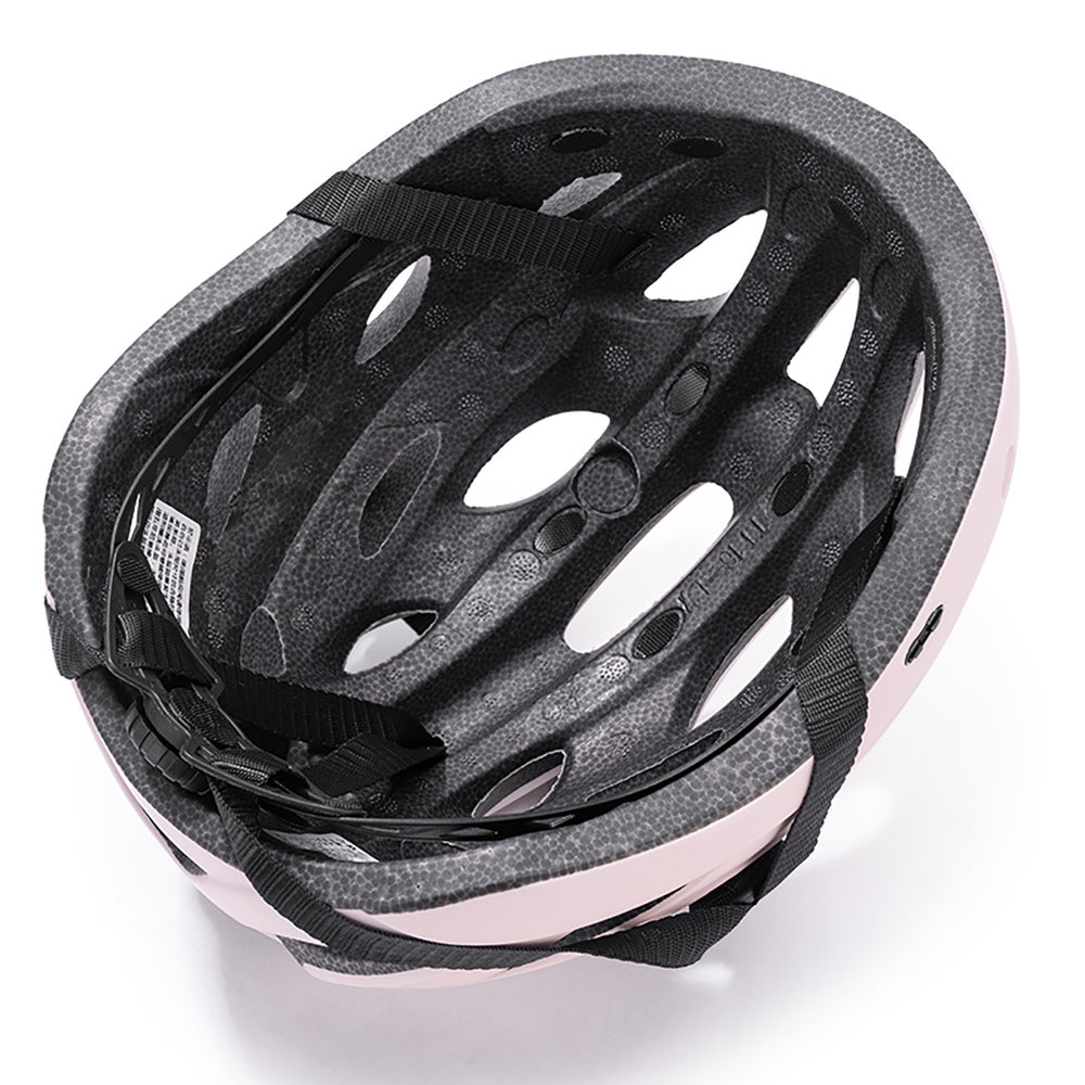 Rockbros cykelhjelm med visir, aftagelige UV-briller, aftagelige visir, unisex - pink