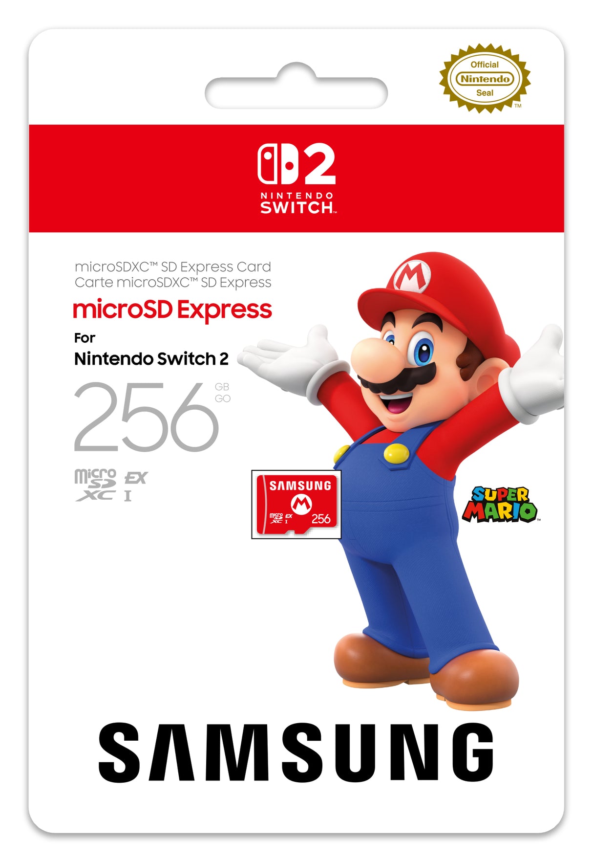 Nintendo 10016156 hukommelseskort 256 GB MicroSDXC