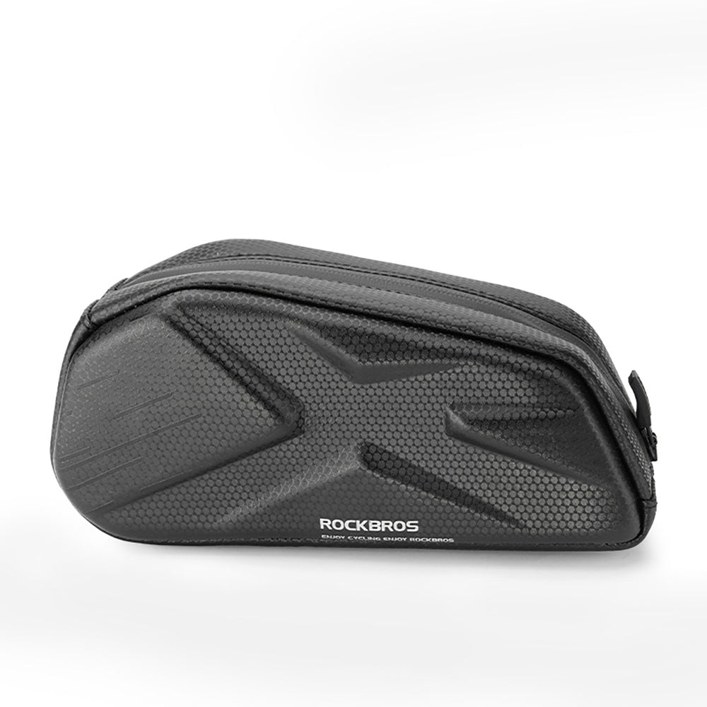 Rockbros cykeltaske, Rigid, Frame, Top Tube, 1.4l - sort