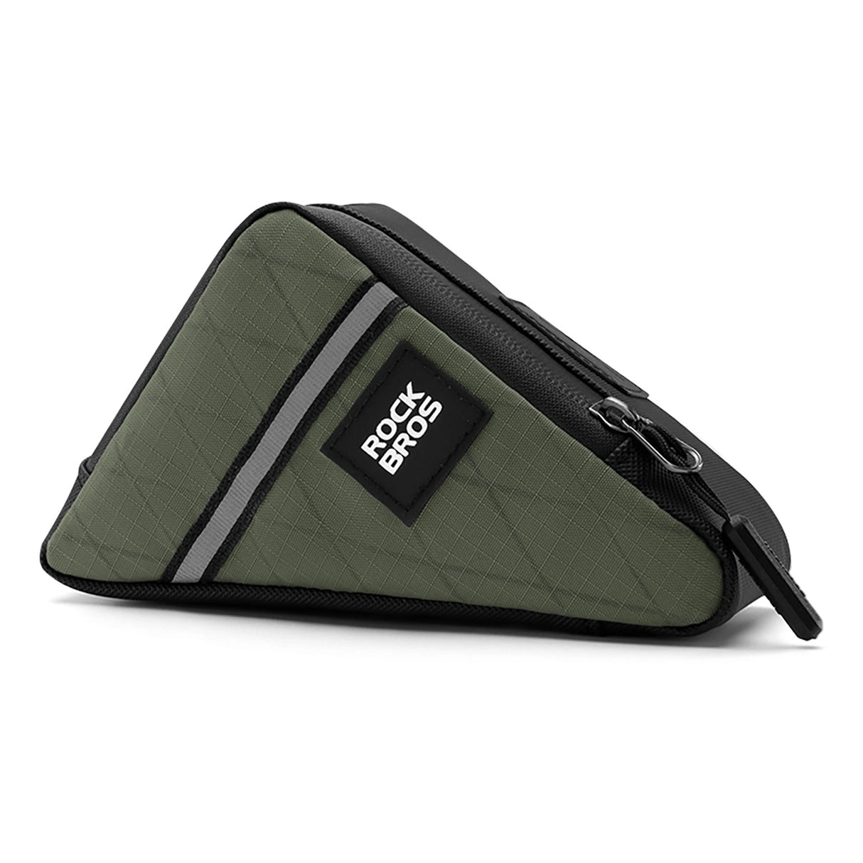 Rockbros Triangle Bike Frame Bag 0,3l - Grøn