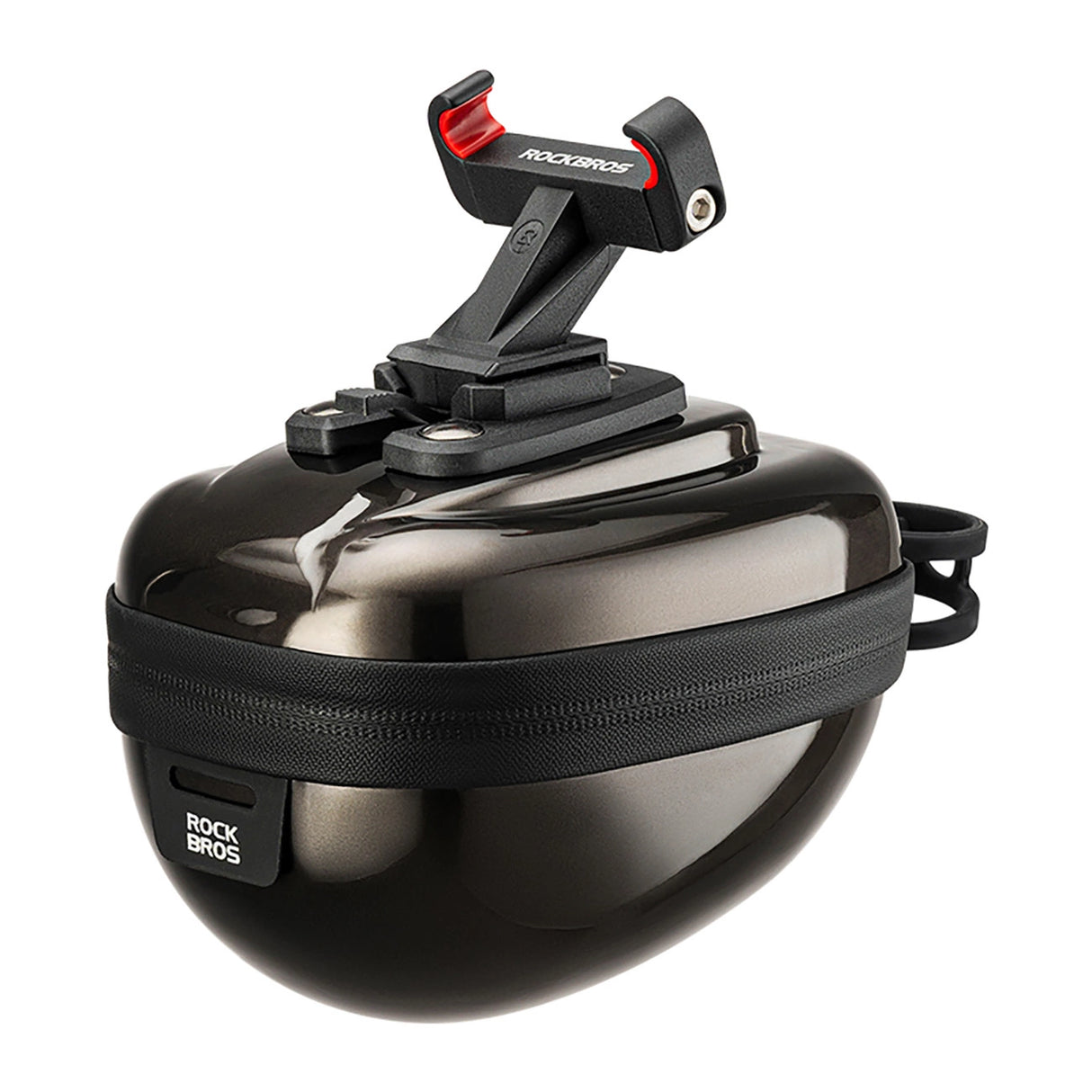 Rockbros Rigid Hard Shell Compact Saddle Bag 0,4l - sort