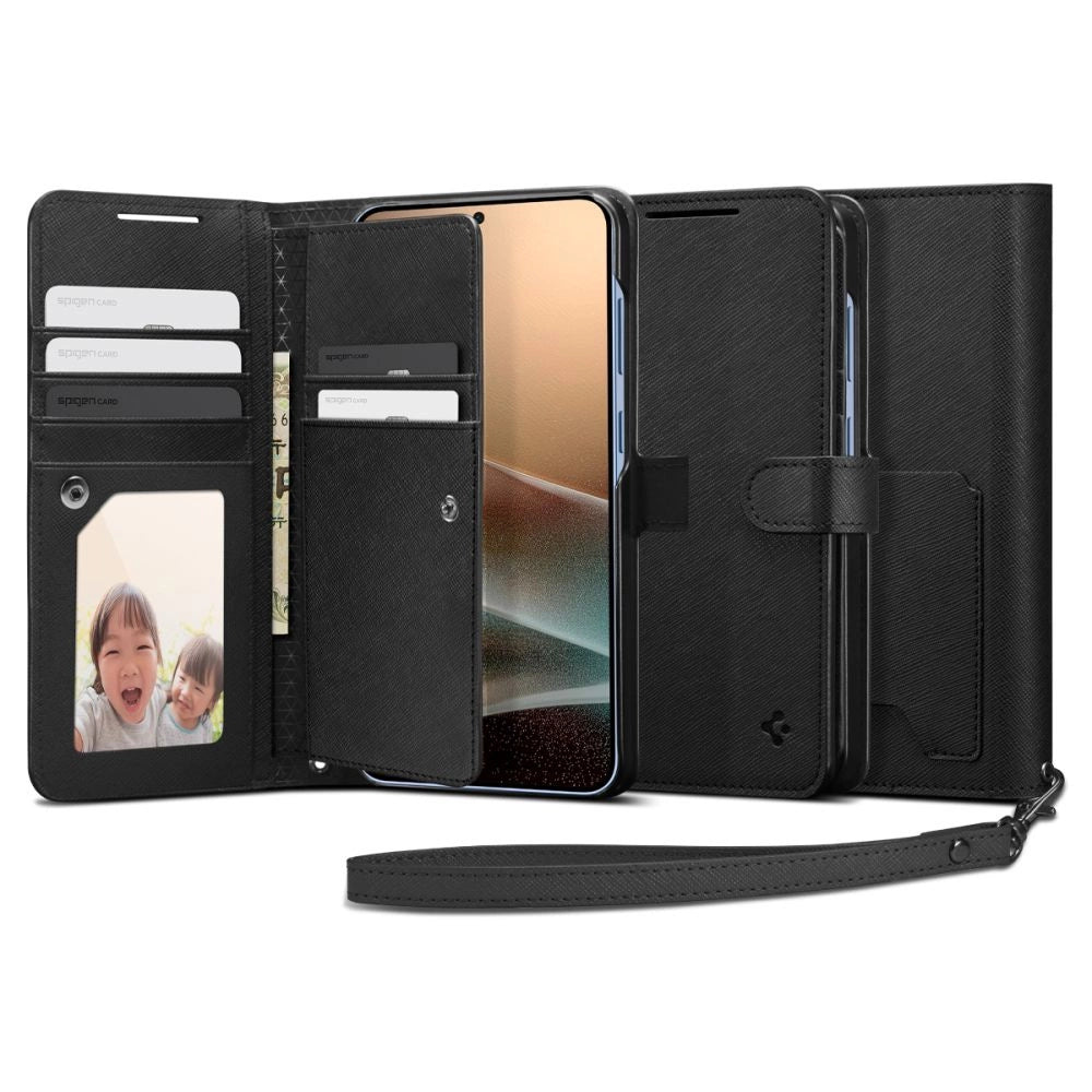 Spigen Wallet "S" Case for Samsung Galaxy S25+ - Black